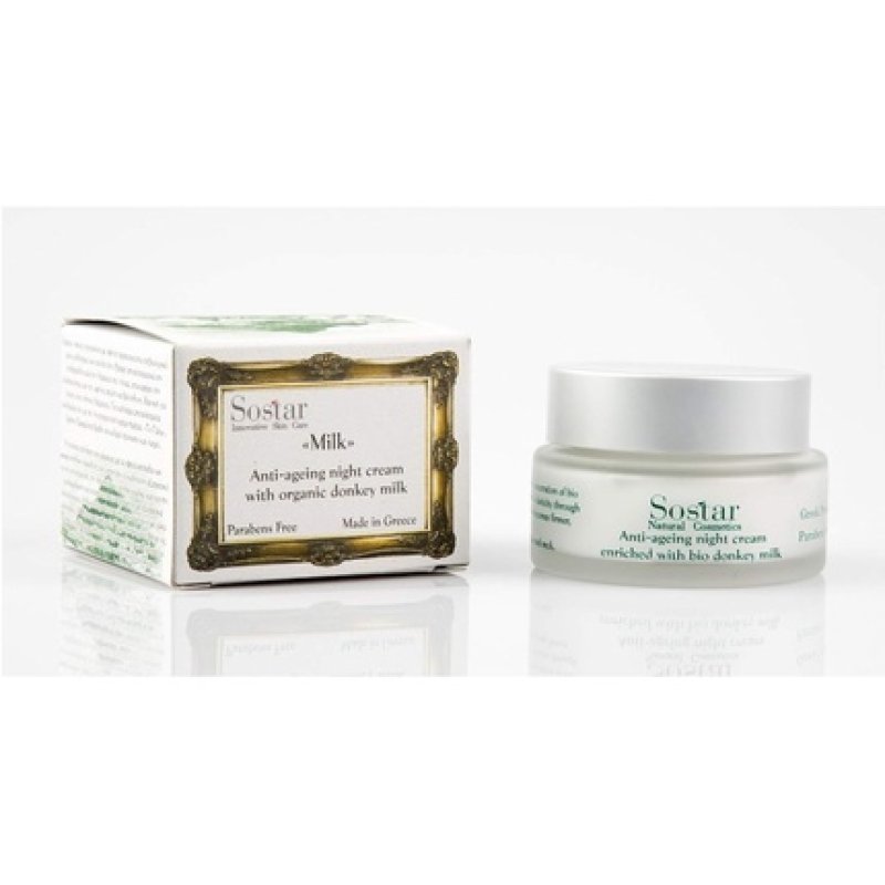 Sostar The Milk Anti-aging Night Cream with Donkey Milk 50ml