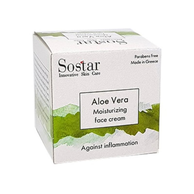 Sostar Focus Aloe Vera Moisturizing Face Cream 50ml