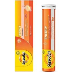 Supradyn Energy Effervescent Tablets With Coenzyme Q10 - 15 Tablets