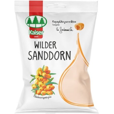 Kaiser Wilder Sanddorn Cough Drops With Sea Buckthorn 90g