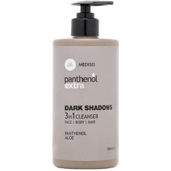 Panthenol Extra Dark Shadows 3 in 1 Cleanser for Face, Body, and Hair 500ml