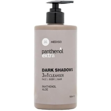 Panthenol Extra Dark Shadows 3 in 1 Cleanser for Face, Body, and Hair 500ml