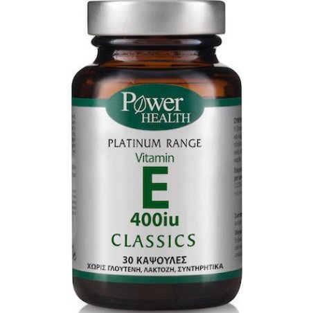 Power Health Classics Platinum Range Vitamin E 400 Iu Supplement For Reproduction - Skin 30 Capsules