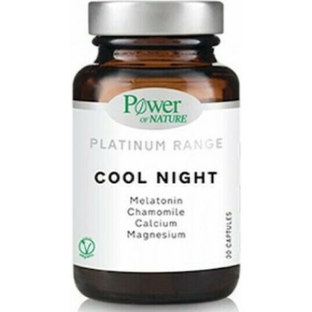 Power Health Classics Platinum Cool Night Dietary Supplement For Insomnia 30 Capsules