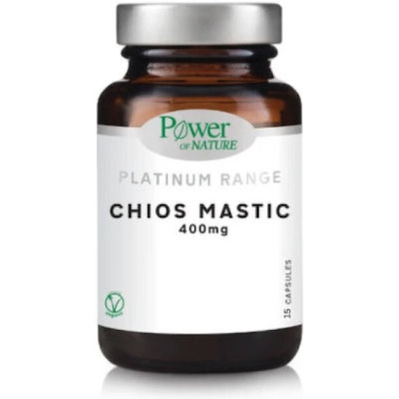 Power Health Platinum Chios Mastic 400mg 15 Capsules