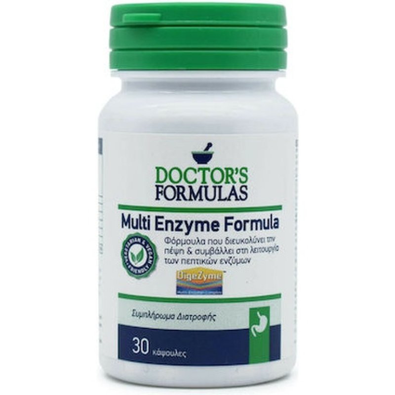 Doctor's Formulas Multi Enzyme Formula - 30 Capsules