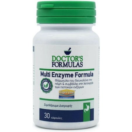 Doctor's Formulas Multi Enzyme Formula - 30 Capsules