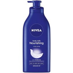 Nivea Rich Nourishing Body Moisturiser for Dry Skin with Pump 400ml