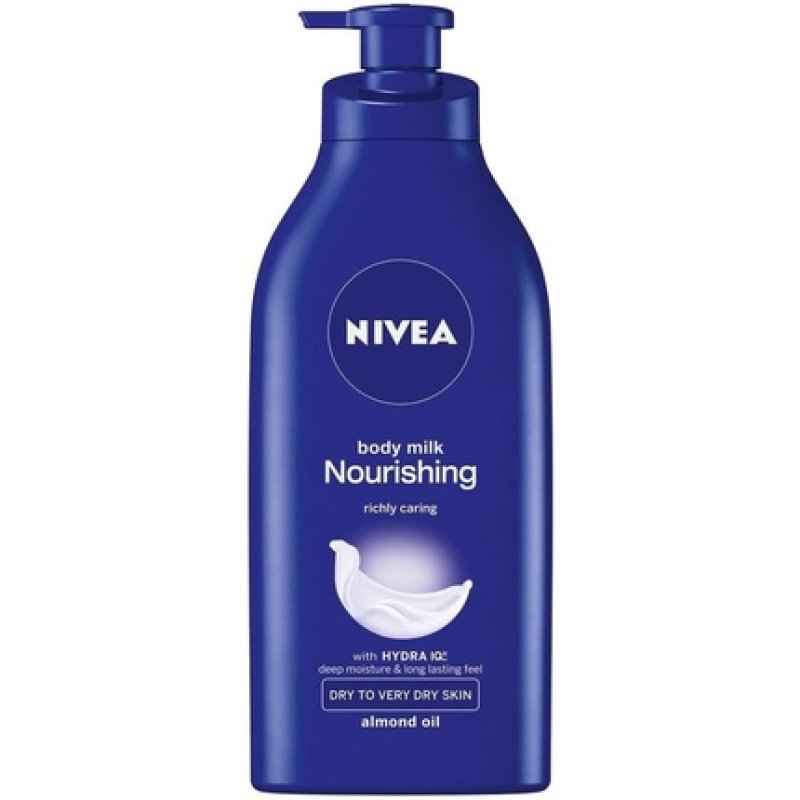 Nivea Rich Nourishing Body Moisturiser for Dry Skin with Pump 400ml