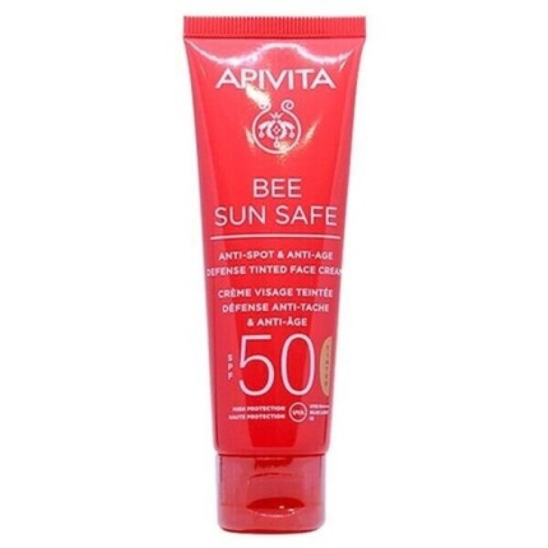 Apivita Bee Sun Safe Anti-Spot & Anti-Age Defense Tinted Face Cream