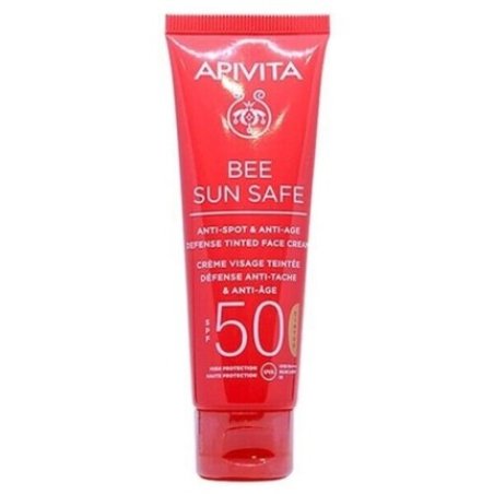 Apivita Bee Sun Safe Anti-Spot & Anti-Age Defense Tinted Face Cream