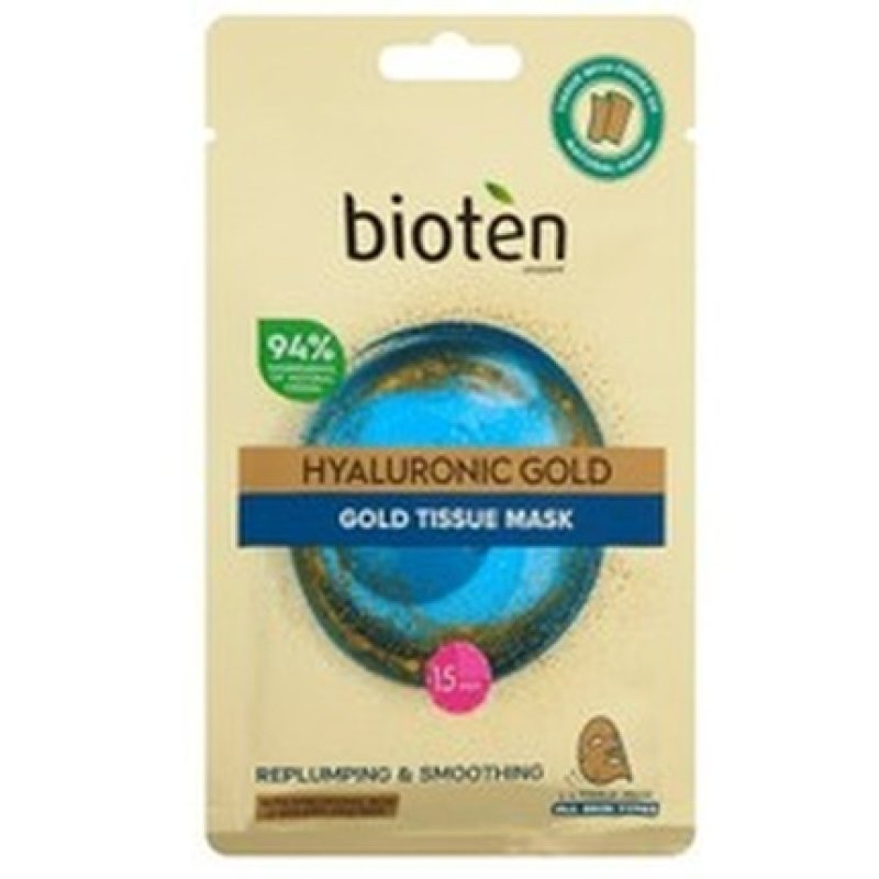 Bioten Hyaluronic Gold Tissue Mask