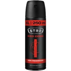 Str8 Red Code Deodorant Spray 250ml - Long-Lasting Protection with Fragrance