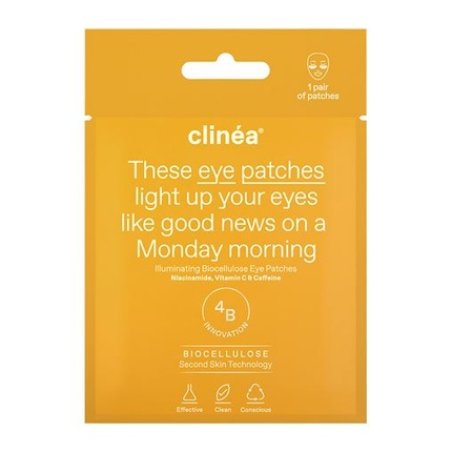 Clinea Clinea Illuminating Biocellulose Eye Patches - Hydrating And Brightening, 1 Pair