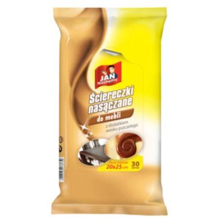 Jan Indispensable 30 Pieces Soaked Cloths for Furniture