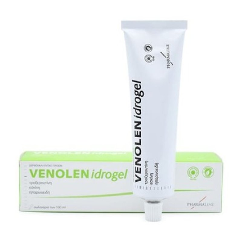 Pharmaline Venolen Idrogel, 100ml - Moisturizing Gel For Tired Legs