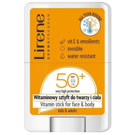 Lirene Vitamin Stick For Face & Body Spf 50 , 15g