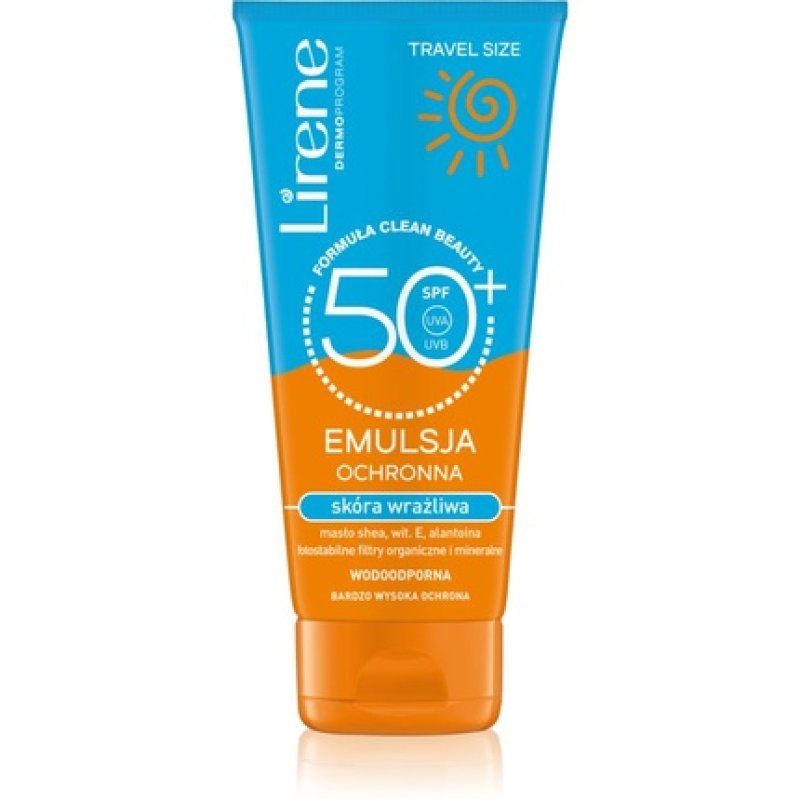 Lirene Protective Emulsion for Sensitive Skin SPF 50 90ml