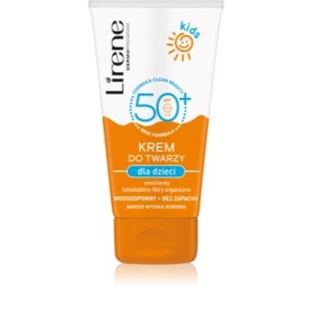 Lirene Sun Kids Face Cream Spf 50 50ml - High Protection For Children's Skin