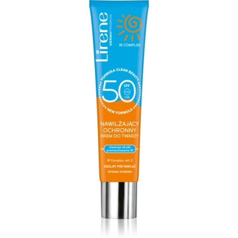 Lirene Moisturizing Protective Face Cream SPF50