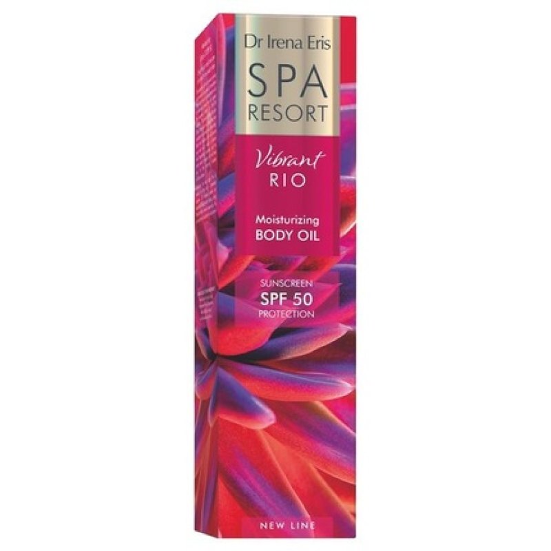 Dr Irena Eris Spa Resort Vibrant Rio Moisturizing Tanning Oil Spf 50, 200 Ml