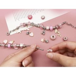 Kruzzel Jewelry Making Kit 69 Pieces - 3 Bracelets and 3 Necklaces