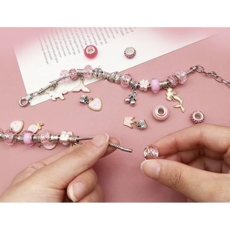 Kruzzel Jewelry Making Kit 69 Pieces - 3 Bracelets and 3 Necklaces