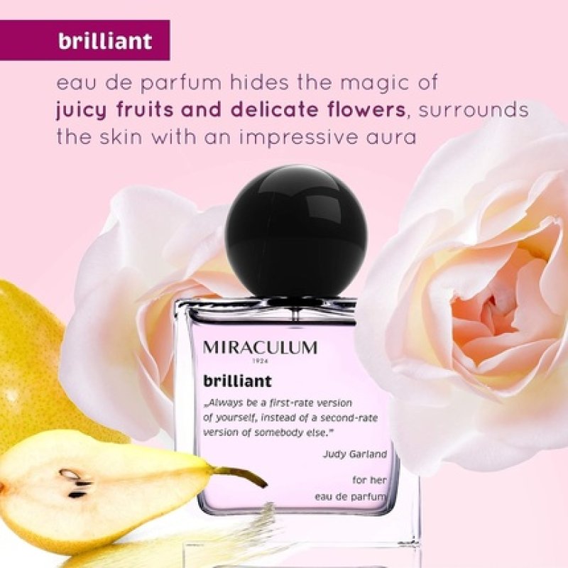 Miraculum Brilliant Eau De Parfum for Her 50ml 1.7 Fl. Oz.