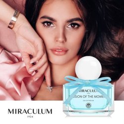 MIRACULUM Eau de Parfum ILLUSION OF THE MOMENT Fragrance for Confident Women with Strong Floral Note Ideal for Day and