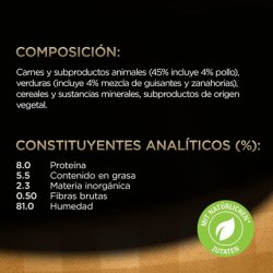 CEAR Humid Dog Food Bags Chicken and Vegetable Flavor 100g - Kip