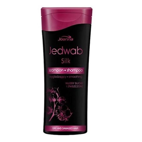 Joanna Silk Smoothing Shampoo for Dry Damaged Hair 400ml