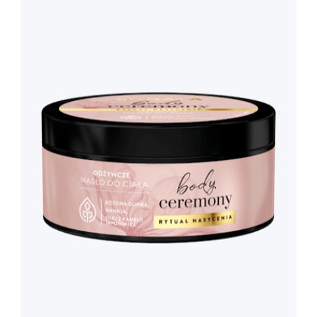 Soraya Body Ceremony Nourishing Body Butter Pink Clay Vanilla & Tsubaki Oil