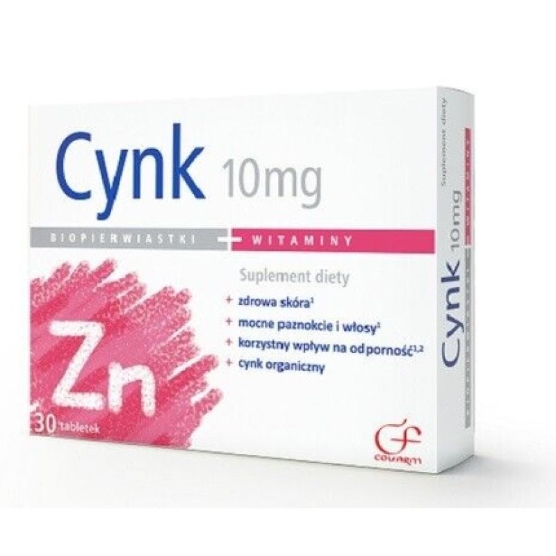 Zinc 10mg 30 Tablets