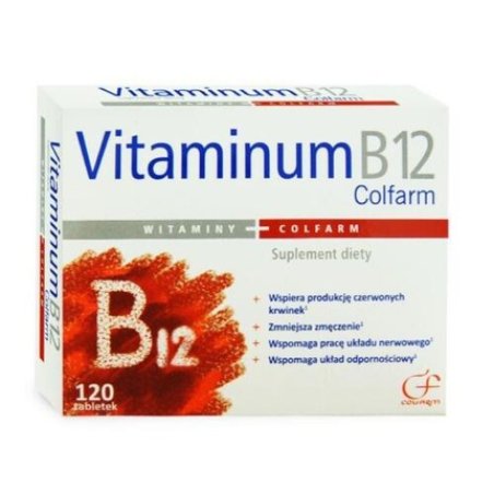 Colfarm Vitamin B12 120 Tablets
