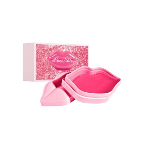 Loveskin Love Skin Hydrogel Lip Mask - 60 Grams, 20 Pieces With Rose Extract