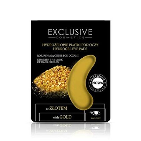 Hydrogel Eye Pads with Gold
