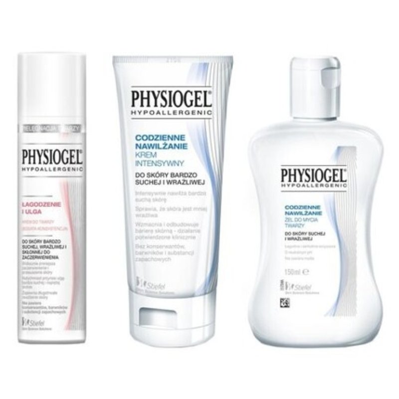 Physiogel Hypoallergenic Daily Moisture Cream Line of Choice