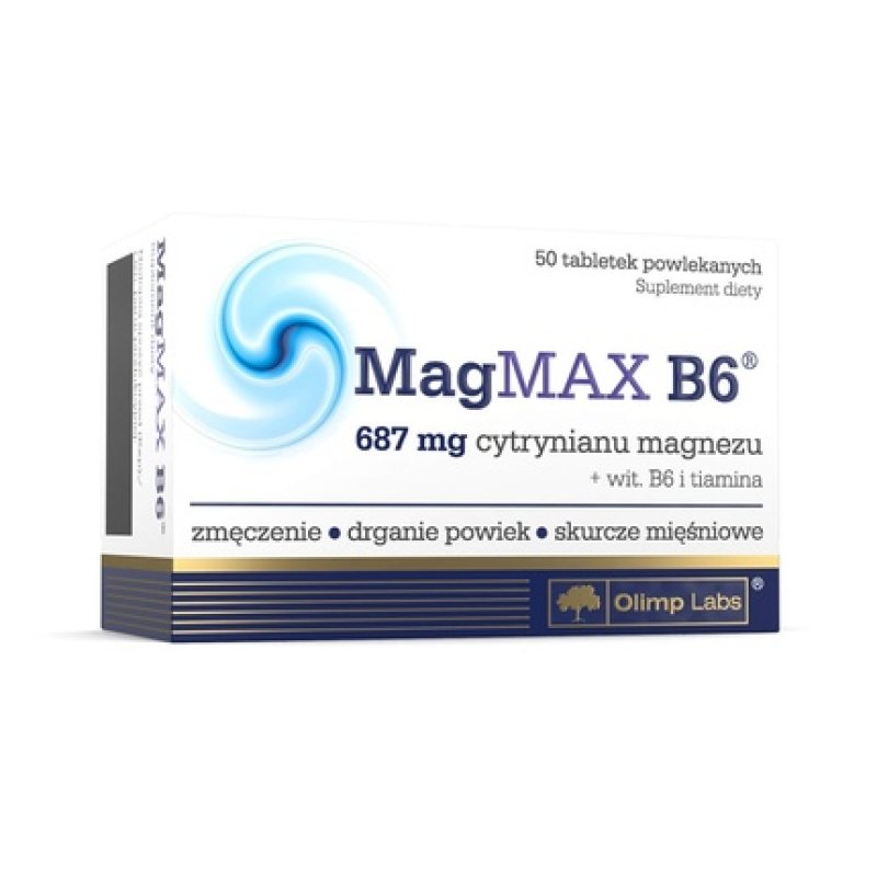 Olimp Labs Magmax B6 Dietary Supplement 50 Tablets
