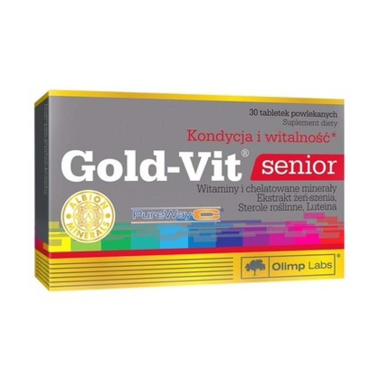 Olympus Gold-Vit Senior - 30 Tablets