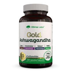 Olimp Labs Gold Ashwagandha Dietary Supplement 120 Capsules