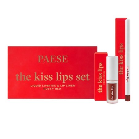 Paeseset The Kiss Lips Lipstick 04 Rusty Red - 34ml