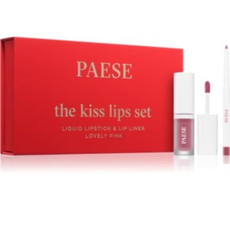 Paese The Kiss Lips Set Lovely Pink - 3 Ml