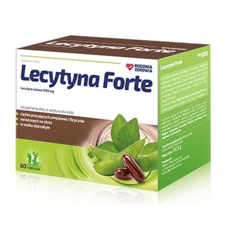 Family Health Lecithin Forte - 60 Capsules