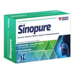 Rodzina Zdrowia Sinopure 60 Tablets - Dietary Supplement