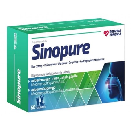 Rodzina Zdrowia Sinopure 60 Tablets - Dietary Supplement