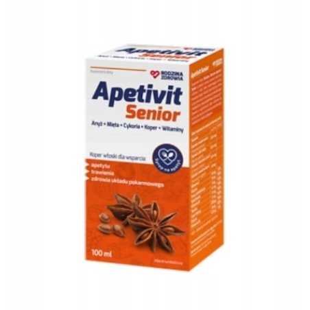 Rodzina Zdrowia Apetivit Senior - 100 Ml Appetite Stimulant