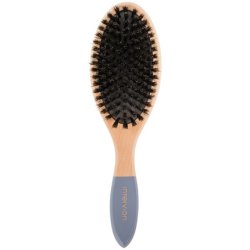 Inter-Vion Wooden Brush With Natural Bristles Gray