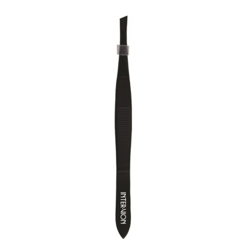 Inter-Vion Premium Line Black Tweezers
