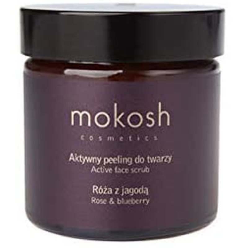 Mokosh Active Face Scrub Rose& Blueberry 60m