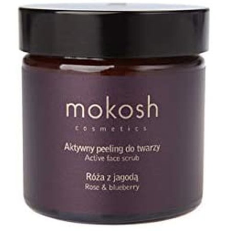 Mokosh Active Face Scrub Rose& Blueberry 60m